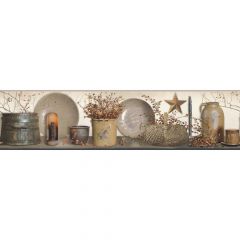 Country Keepsakes Simple Blessings Border Wallpaper