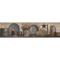Country Keepsakes Simple Blessings Border Wallpaper