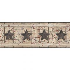 Country Keepsakes Country Cutout Star Wallpaper