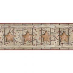 Country Keepsakes Country Cutout Star Wallpaper