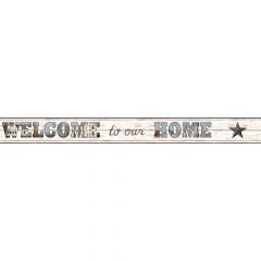 Country Keepsakes Welcome To Our Home Border Wallpaper