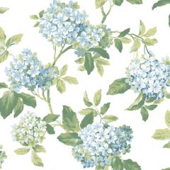 Ashford House Blooms Hydrangea Wallpaper