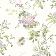 Ashford House Blooms Flower Vine Wallpaper