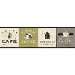 American Classics Coffee Signs Border