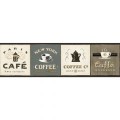 American Classics Coffee Signs Border