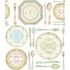 American Classics Dinnerware Wallpaper