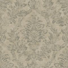 American Classics Distressed Damask Wallpaper
