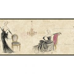 American Classics Coctail Party Border