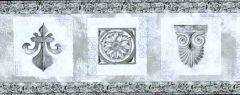 Charcoal Architectural Design Wallpaper Borde