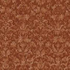 Burgundy Distressed Damask Wallpaper
