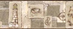 Love of Nautical Wallpaper Border