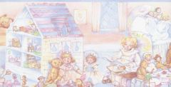 Girls Playroom Wallpaper Border