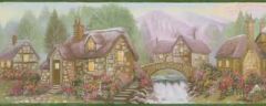 Country Cottage Wallpaper Border