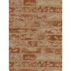 Welcome Home Stuccoed Brick Wallpaper