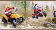 All Terrain Vehicle Wallpaper Border