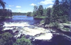 River Portage Wallpaper Mural