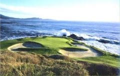 Pebble Beach Golf Wallpaper Mural