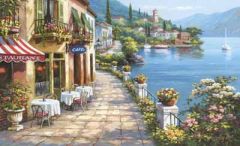 Overlook Cafe Wallpaper Mural