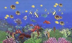 The Wonders of the Sea Wallpaper Mural