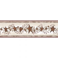 Hearts & Crafts Iii Tin Stars With Berries Border