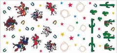 Ride em Cowboy Peel and Stick Appliques