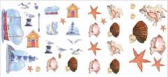 Gulf Shores Peel and Stick Appliques