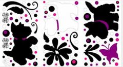 Pupsy Daisy Peel and Stick Appliques 01715