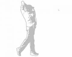 Sudden Shadows Golf Mural