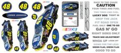 NASCAR Jimmie Johnson Wallpaper Appliques 01984