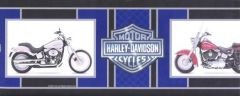 Harley Davidson Motorcycle Wall Border