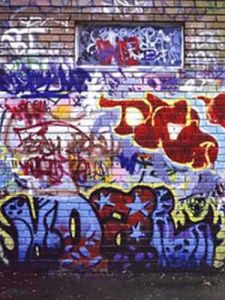 Wall Graffiti Mural