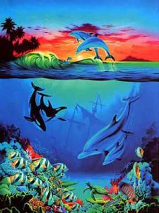 Under the Sea Mural 25972005M - Only 1 Left