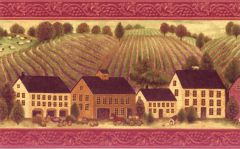 Raymond Waites Farm Wallpaper Border