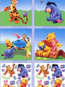 Disney Winnie The Pooh Self Stick Decorating Kit - Imperial