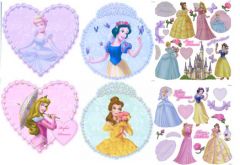Disney Princess Self Stick Art Decorating Kit - Imperial Walls My Way
