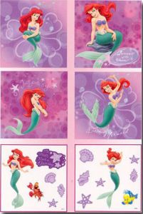 Little Mermaid Wallpaper Cutouts