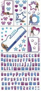 Hannah Montana Photo Frame Appliques