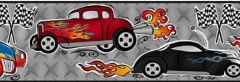 Road Racer Peel and Stick Border