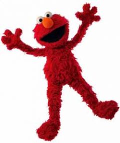 Elmo Wants a Hug Mural