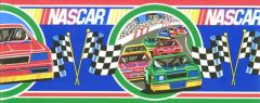 NASCAR Primary Color Wallpaper Border