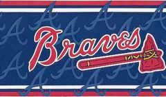 Altanta Braves Wallpaper Border