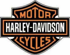 Harley Davidson Bar and Shield Mural