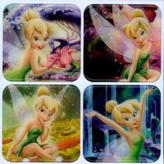 Tinkerbell Fairy Tile Cutouts