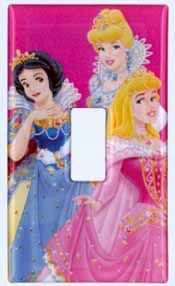 Disneys Princess Light Toggle Switchplate Cu