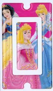 Disneys Princess Light Rocker Switchplate Cover