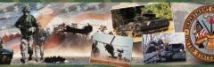 US Army Wallpaper Border