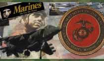 US Marines Wallpaper Border
