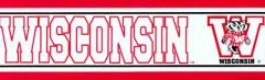 University of Wisconsin Wall Paper Border B7343