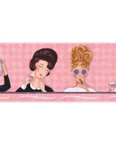 Hair Dos Wallpaper Border