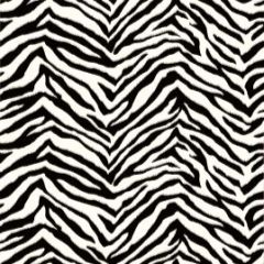 Black & White Zebra Stripe Print Wallpaper - Chesapeake Wallcoverings